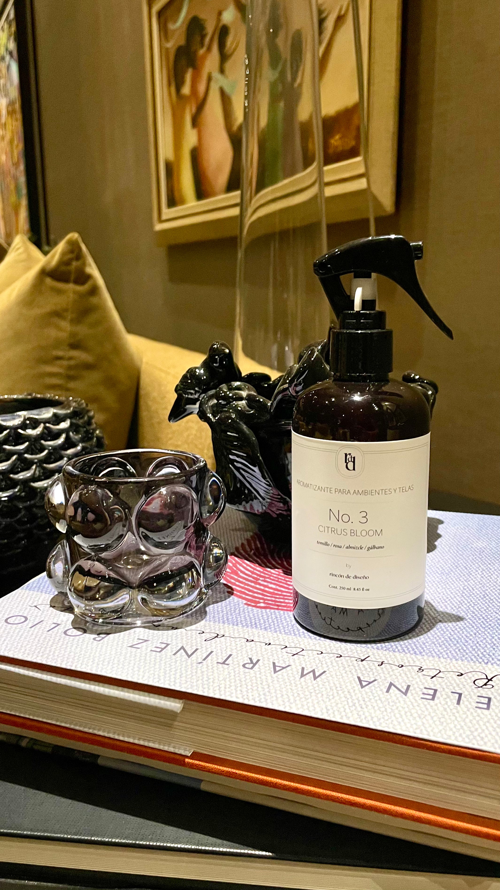 Aromatizante para espacios y telas